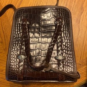 Brighton Small Faux Alligator Women’s Crossbody